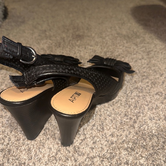 Apt. 9 wedged heels (Only worn twice) - Picture 3 of 3